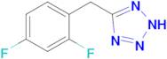 5-[(2,4-difluorophenyl)methyl]-2H-1,2,3,4-tetrazole