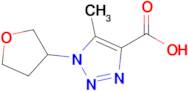 5-Methyl-1-(tetrahydro-3-furanyl)-1H-1,2,3-triazole-4-carboxylic acid