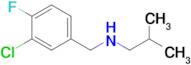 [(3-chloro-4-fluorophenyl)methyl](2-methylpropyl)amine