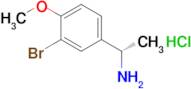 (s)-1-(3-Bromo-4-methoxyphenyl)ethanamine hydrochloride
