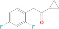 1-Cyclopropyl-2-(2,4-difluorophenyl)-ethanone