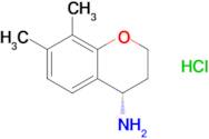 (4s)-7,8-dimethyl-3,4-dihydro-2h-1-benZopyran-4-amine hydrochloride