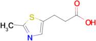 3-(2-Methyl-1,3-thiazol-5-yl)propanoic acid