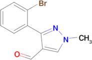 3-(2-bromophenyl)-1-methyl-1h-pyraZole-4-carbaldehyde