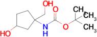 Tert-butyl (3-hydroxy-1-(hydroxymethyl)cyclopentyl)carbamate