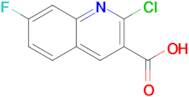 2-Chloro-7-fluoro-3-quinolinecarboxylic acid