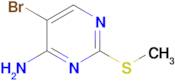 5-Bromo-2-(methylsulfanyl)pyrimidin-4-amine