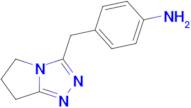 4-{5h,6h,7h-pyrrolo[2,1-c][1,2,4]triazol-3-ylmethyl}aniline