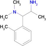 [2-amino-1-(2-methylphenyl)propyl]dimethylamine