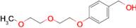 {4-[2-(2-methoxyethoxy)ethoxy]phenyl}methanol