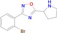 3-(2-Bromophenyl)-5-(pyrrolidin-2-yl)-1,2,4-oxadiazole
