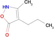 3-methyl-4-propyl-2,5-dihydro-1,2-oxazol-5-one