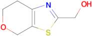 {4h,6h,7h-pyrano[4,3-d][1,3]thiazol-2-yl}methanol