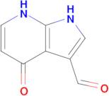 4-oxo-1H,4H,7H-pyrrolo[2,3-b]pyridine-3-carbaldehyde