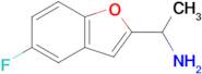 1-(5-Fluoro-1-benzofuran-2-yl)ethan-1-amine