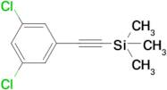 [2-(3,5-dichlorophenyl)ethynyl]trimethylsilane