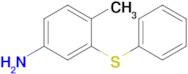 4-Methyl-3-(phenylthio)benzenamine