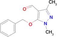 5-(Benzyloxy)-1,3-dimethyl-1h-pyrazole-4-carbaldehyde