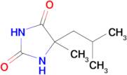 5-Methyl-5-(2-methylpropyl)imidazolidine-2,4-dione
