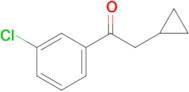 1-(3-Chlorophenyl)-2-cyclopropylethanone
