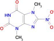 3,7-Dimethyl-8-nitro-2,3,6,7-tetrahydro-1h-purine-2,6-dione