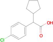 2-(4-Chlorophenyl)-2-cyclopentylacetic acid