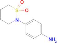 2-(4-Aminophenyl)-1λ6,2-thiazinane-1,1-dione