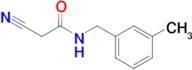 2-Cyano-n-[(3-methylphenyl)methyl]acetamide