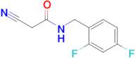 2-Cyano-n-[(2,4-difluorophenyl)methyl]acetamide