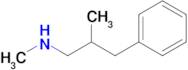 Methyl(2-methyl-3-phenylpropyl)amine