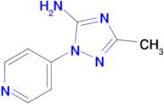 3-methyl-1-(pyridin-4-yl)-1h-1,2,4-triaZol-5-amine