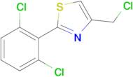 4-(chloromethyl)-2-(2,6-dichlorophenyl)-1,3-thiaZole