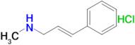 Methyl[(2e)-3-phenylprop-2-en-1-yl]amine hydrochloride