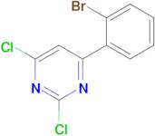 4-(2-Bromophenyl)-2,6-dichloropyrimidine