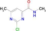 2-Chloro-n,6-dimethylpyrimidine-4-carboxamide