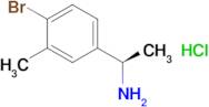 (1r)-1-(4-Bromo-3-methylphenyl)ethan-1-amine hydrochloride