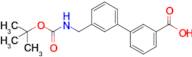 3-[3-({[(tert-butoxy)carbonyl]amino}methyl)phenyl]benzoic acid