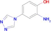 2-Amino-4-(4h-1,2,4-triazol-4-yl)phenol