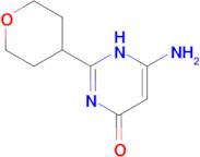 6-amino-2-(oxan-4-yl)-1,4-dihydropyrimidin-4-one