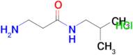 3-Amino-n-(2-methylpropyl)propanamide hydrochloride