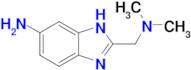 2-[(dimethylamino)methyl]-1h-1,3-benzodiazol-6-amine