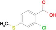 2-Chloro-4-(methylsulfanyl)benzoic acid