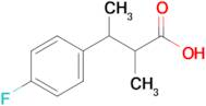 3-(4-Fluorophenyl)-2-methylbutanoic acid