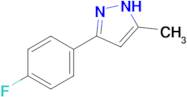 3-(4-Fluorophenyl)-5-methyl-1h-pyrazole