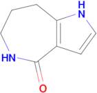 1h,4h,5h,6h,7h,8h-Pyrrolo[3,2-c]azepin-4-one