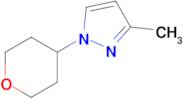 3-Methyl-1-(oxan-4-yl)-1h-pyrazole