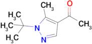 1-(1-Tert-butyl-5-methyl-1h-pyrazol-4-yl)ethan-1-one