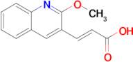 (2e)-3-(2-Methoxyquinolin-3-yl)prop-2-enoic acid