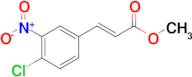 Methyl (2e)-3-(4-chloro-3-nitrophenyl)prop-2-enoate