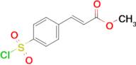 Methyl (2e)-3-[4-(chlorosulfonyl)phenyl]prop-2-enoate